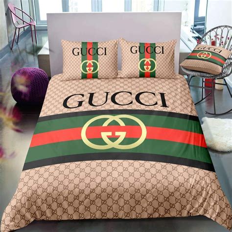 gucci 25 duvet cover bedding set 139.90 69.95|Designer Luxury Blankets .